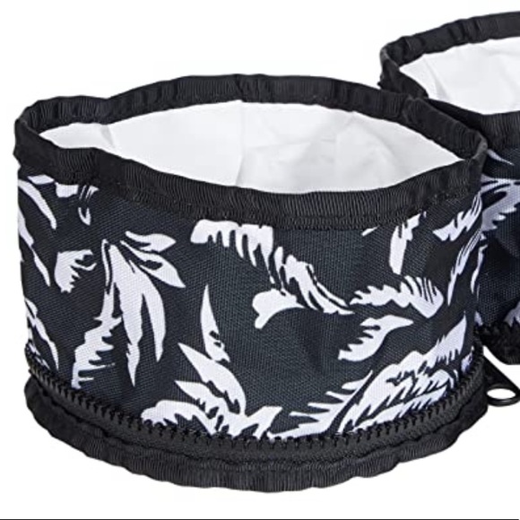 Vera Bradley Dogs Collapsible Travel Pet Bowls NWT - Picture 5 of 10